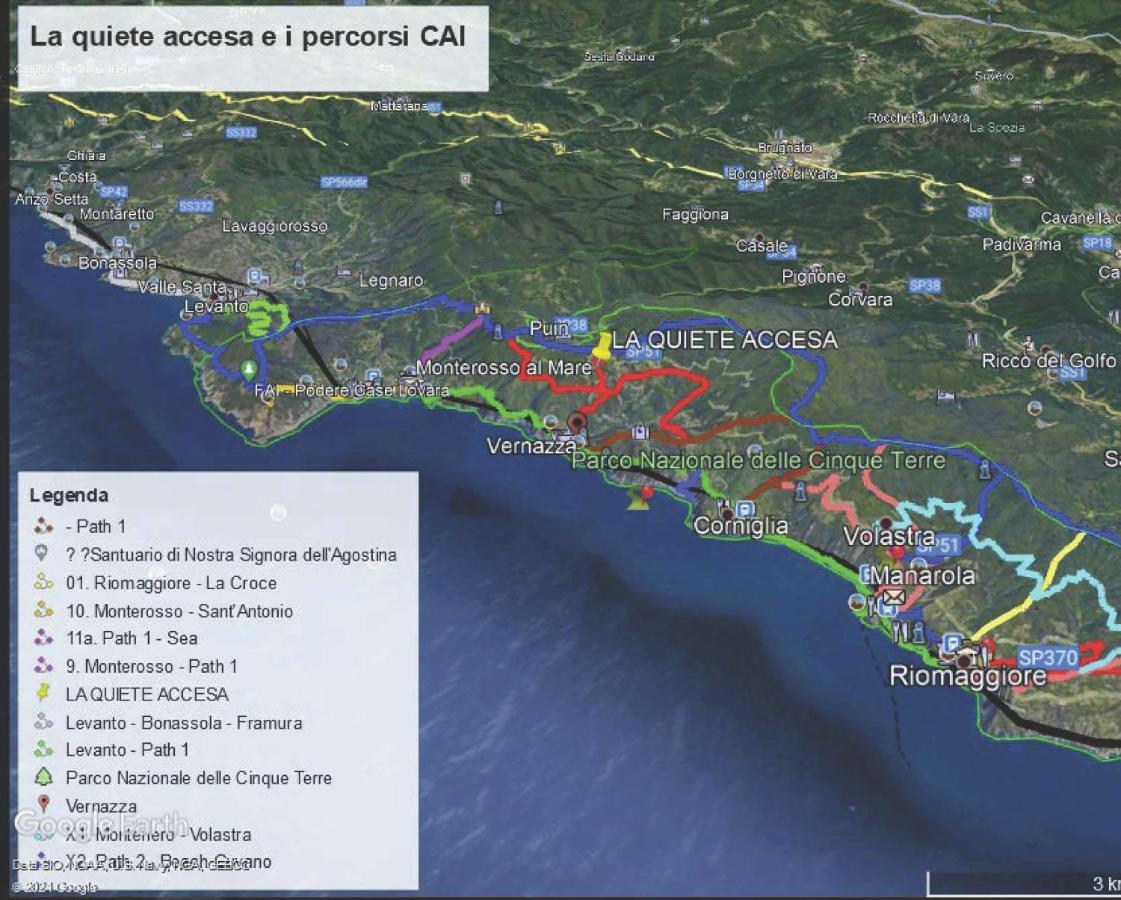 Hotel La Quiete Accesa Vernazza Zewnętrze zdjęcie